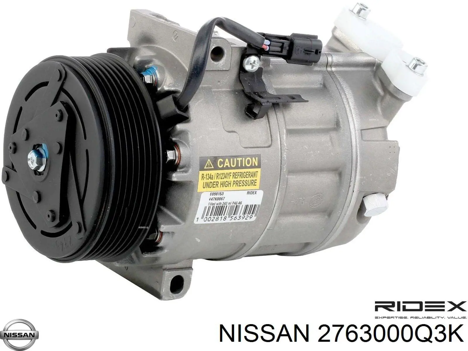 2763000Q3K Nissan/Infiniti Компресор холодоагенту