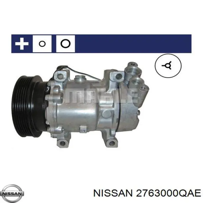 Купити 2763000QAE Nissan/Infiniti Компресор кліматичної установки