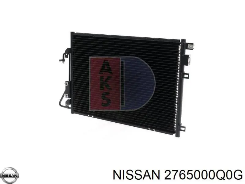 Купити 2765000Q0G Nissan/Infiniti Радіатор системи охолодження кондиціонера