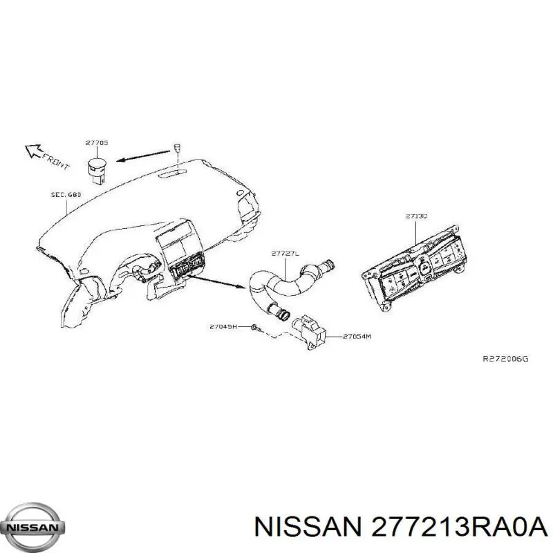  277213RA0A Nissan