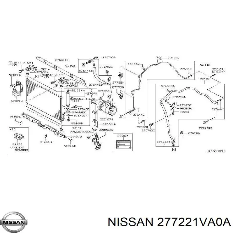  277221VA0A Nissan