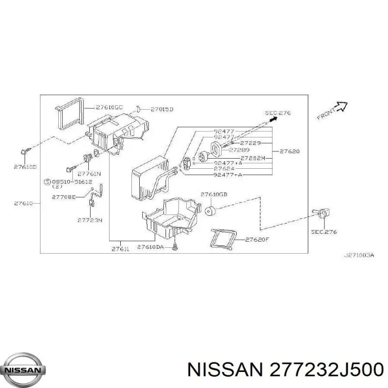 277232J500 Nissan/Infiniti 