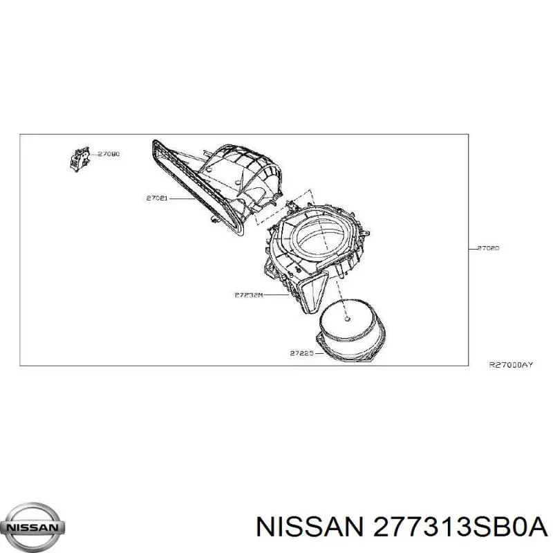 Купити 277313SB0A Nissan/Infiniti 