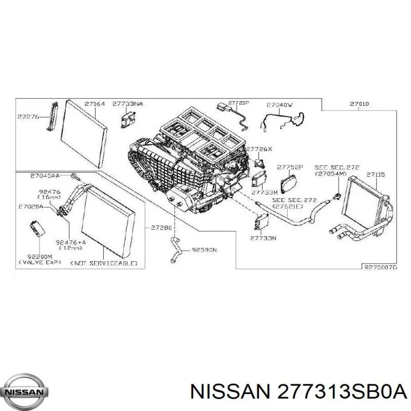  277313SB0A Nissan/Infiniti