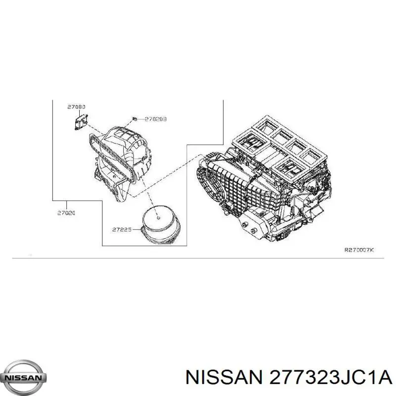  Nissan/Infiniti 277323JC1A ціна, від 2.78 USD