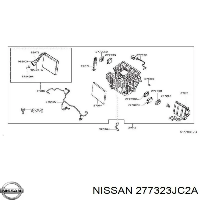 Купити 277323JC2A Nissan/Infiniti 