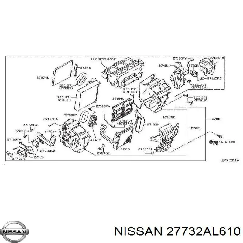  Nissan/Infiniti 27732AL610 ціна, від 12.31 USD