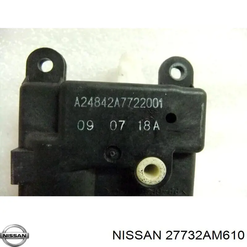 27732AM610 Nissan/Infiniti Мотор заслінки печі
