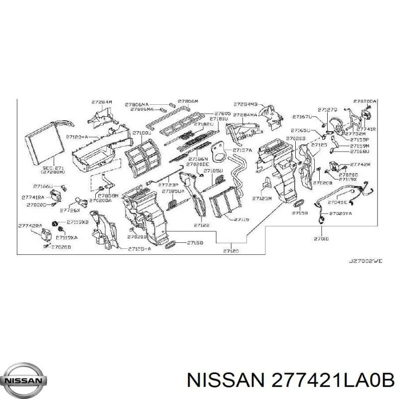  277421LA0B Nissan