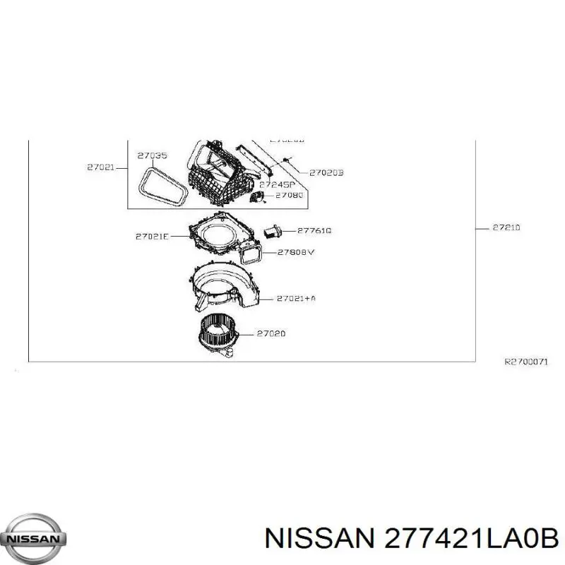 Купити 277421LA0B Nissan/Infiniti 