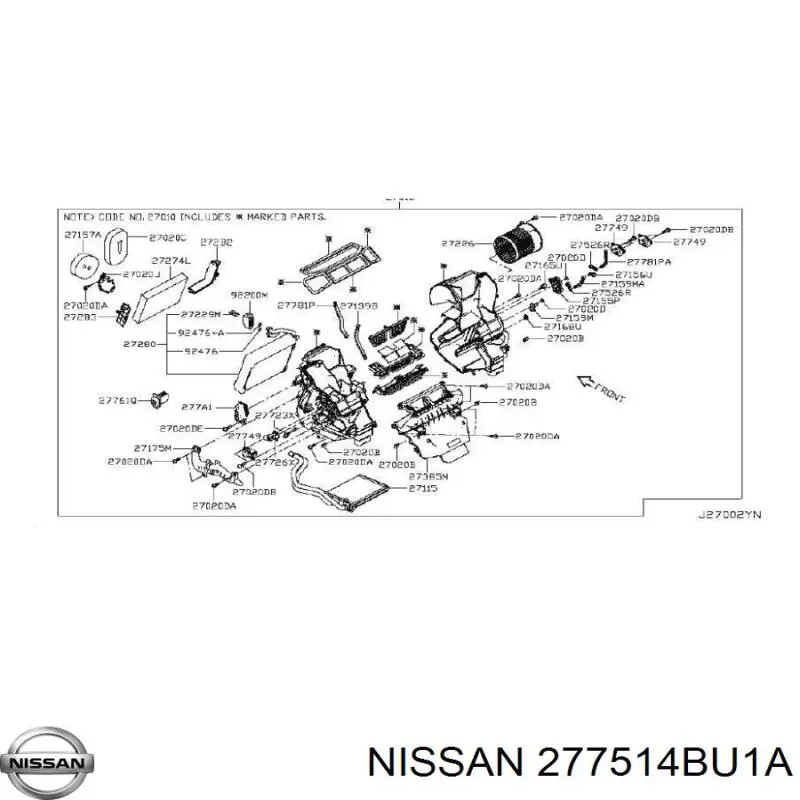 277514BU1A Nissan/Infiniti 