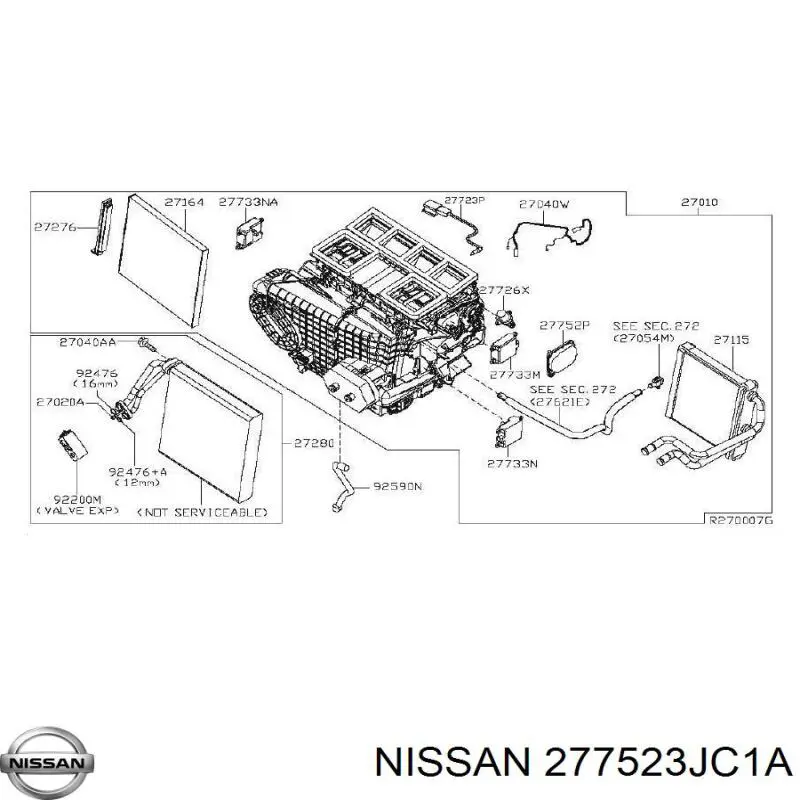  Nissan/Infiniti 277523JC1A ціна, від 8.13 USD