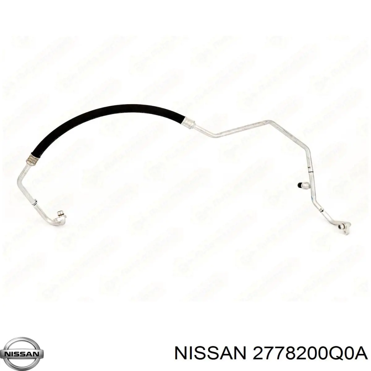 2778200Q0A Nissan/Infiniti Шланг кондиціонера, від компресора до радіатора