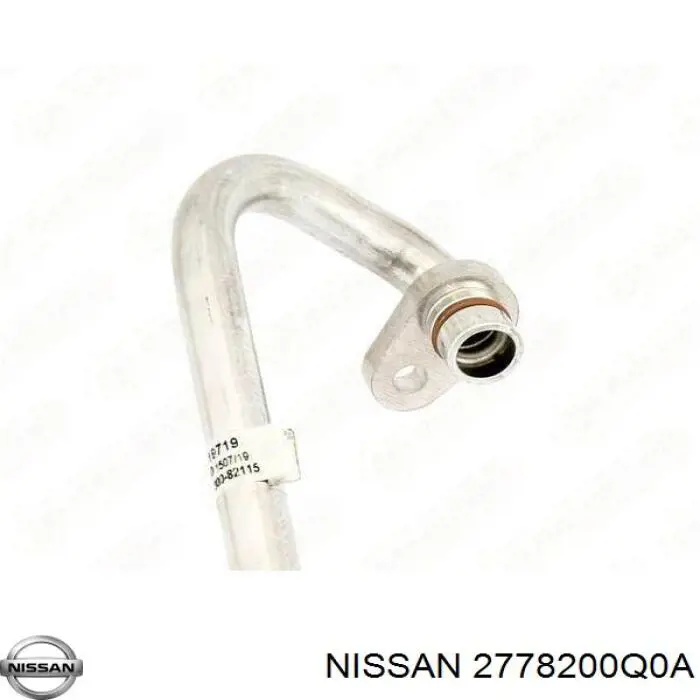 Шланг кондиціонера, від компресора до радіатора Nissan/Infiniti 2778200Q0A ціна, від 53.56 USD