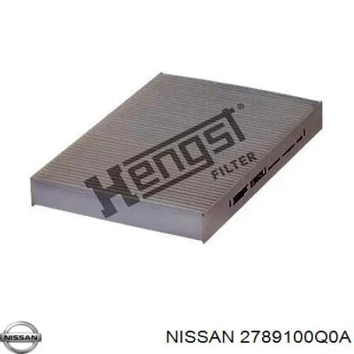 Купити 2789100Q0A Nissan/Infiniti Фільтр салону вугільний