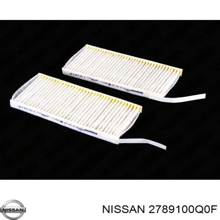 2789100Q0F Nissan фільтр салону