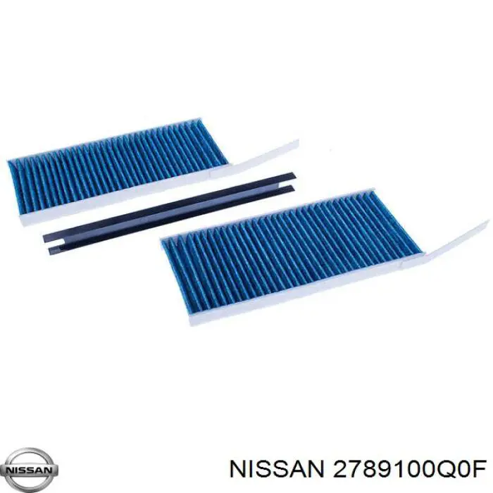 2789100Q0F Nissan/Infiniti Внутрішньосалонний фільтр