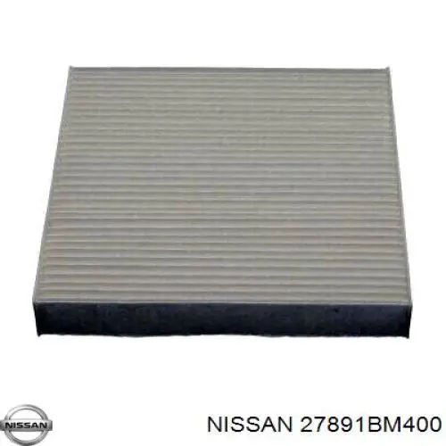 Фільтр повітряний обігрівача Nissan/Infiniti 27891BM400 ціна, від 4.70 USD
