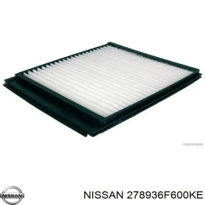 Фільтр повітряний обігрівача Nissan/Infiniti 278936F600KE ціна, від 6.49 USD