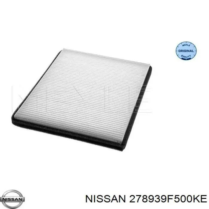 Фільтр повітряний обігрівача Nissan/Infiniti 278939F500KE ціна, від 3.62 USD