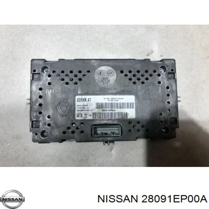 Дисплей бортового комп'ютера Nissan/Infiniti 28091EP00A ціна, від 31.67 USD