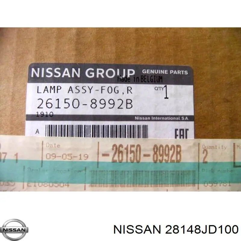 Гучномовець Nissan/Infiniti 28148JD100