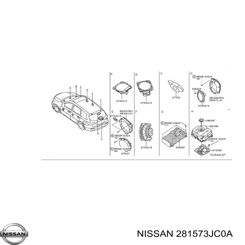 281573JC0A Nissan/Infiniti 