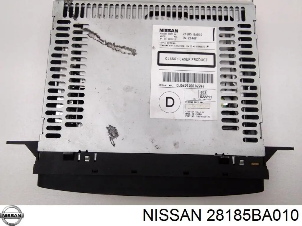 Купити 28185BA010 Nissan/Infiniti Магнітола