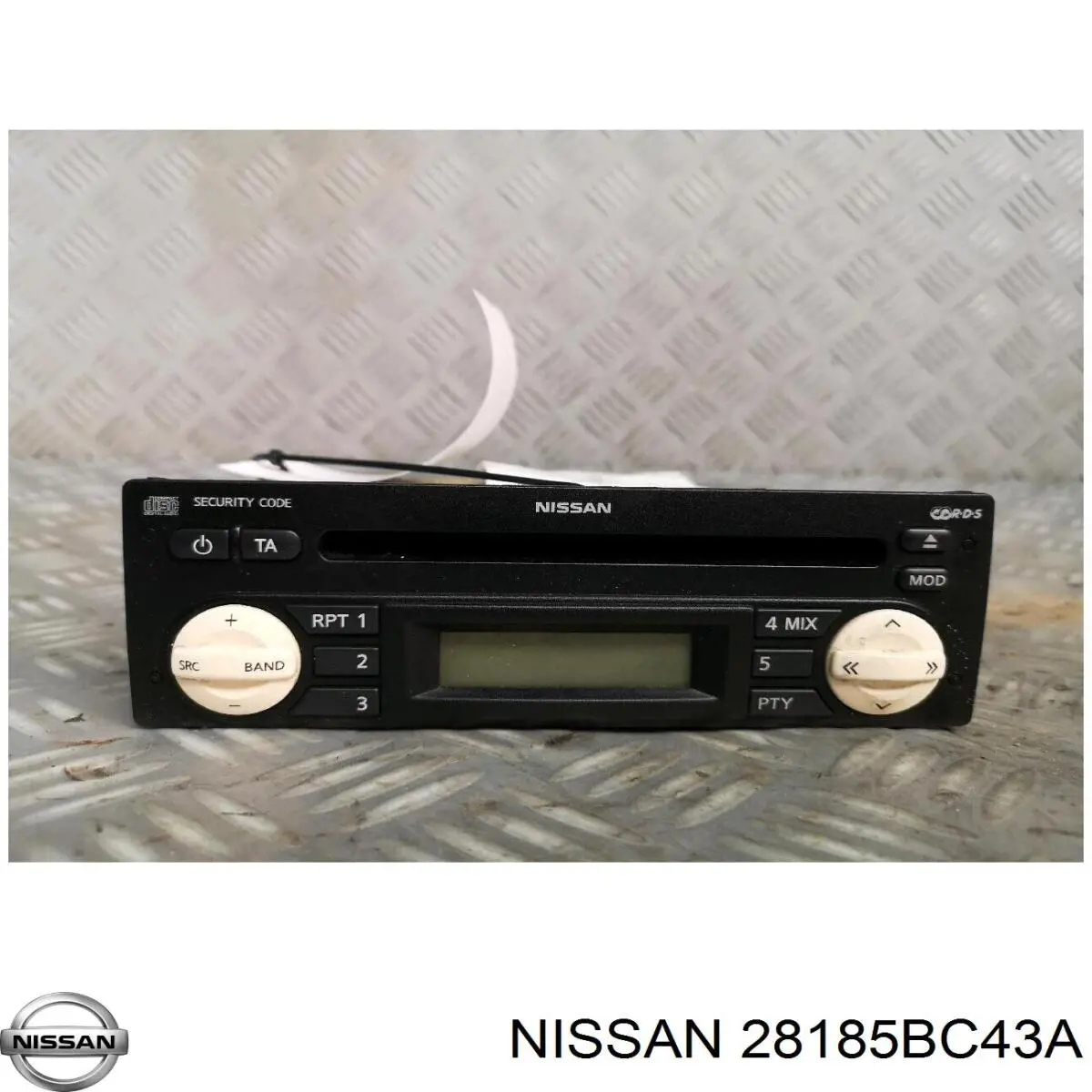 Магнітола (радіо AM/FM) Nissan/Infiniti 28185BC43A ціна, від 12.67 USD