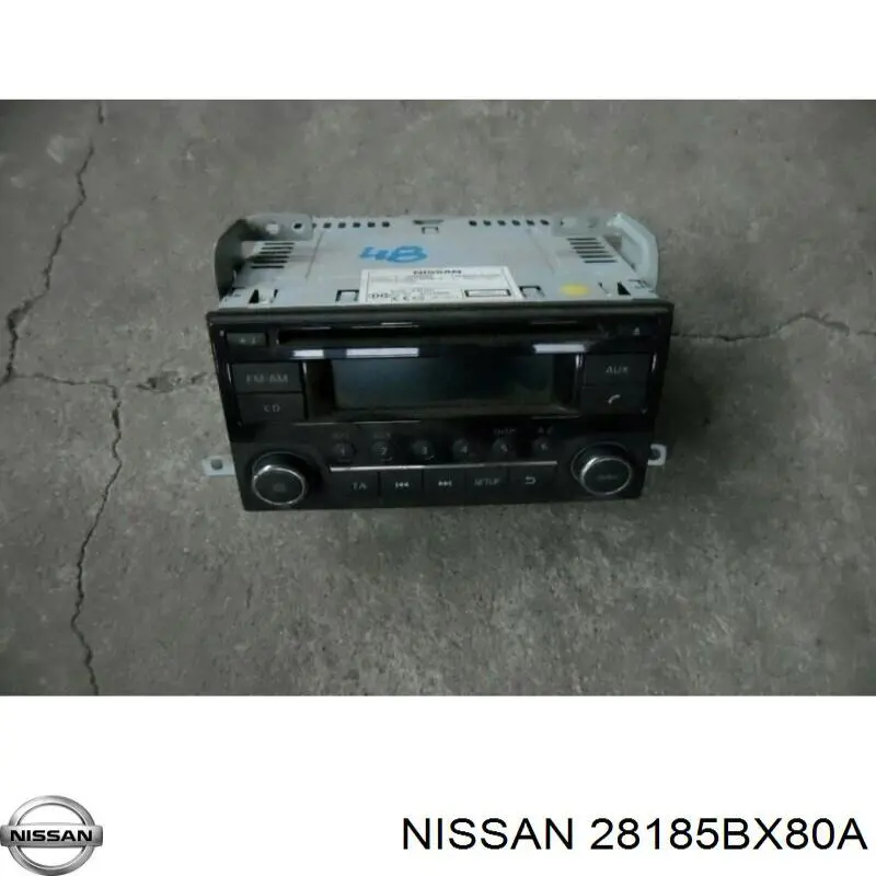 28185BX80A Nissan/Infiniti Магнітола (радіо AM/FM)