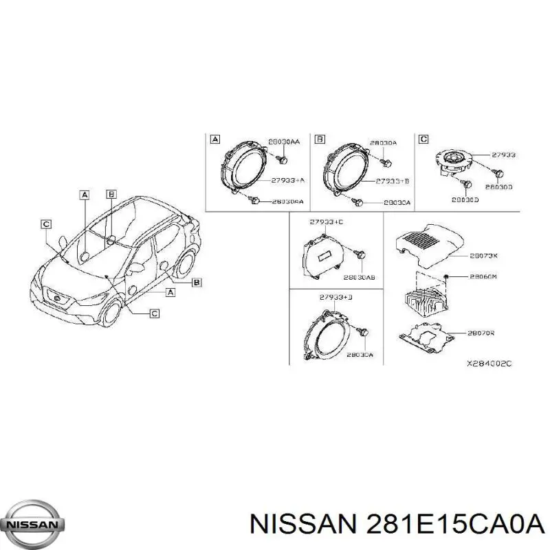 281E15CA0A Nissan/Infiniti 
