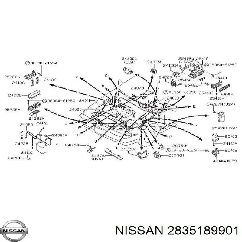 2835189901 Nissan/Infiniti 