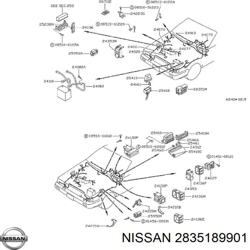 Купити 2835189901 Nissan/Infiniti 