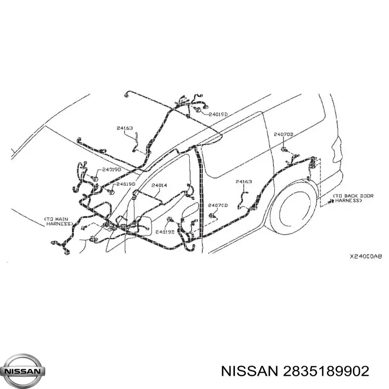  2835189902 Nissan