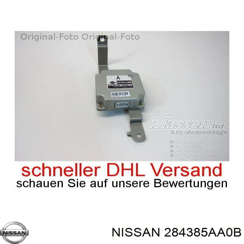  Nissan/Infiniti 284385AA0B ціна, від 361.11 USD