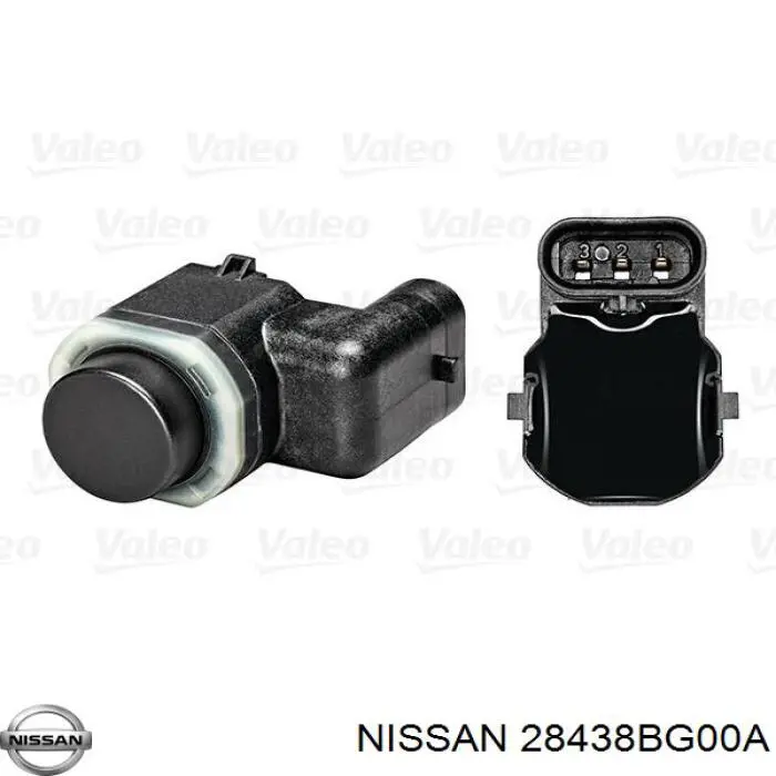 Датчик сигналізації паркування (парктронік), задній Nissan/Infiniti 28438BG00A