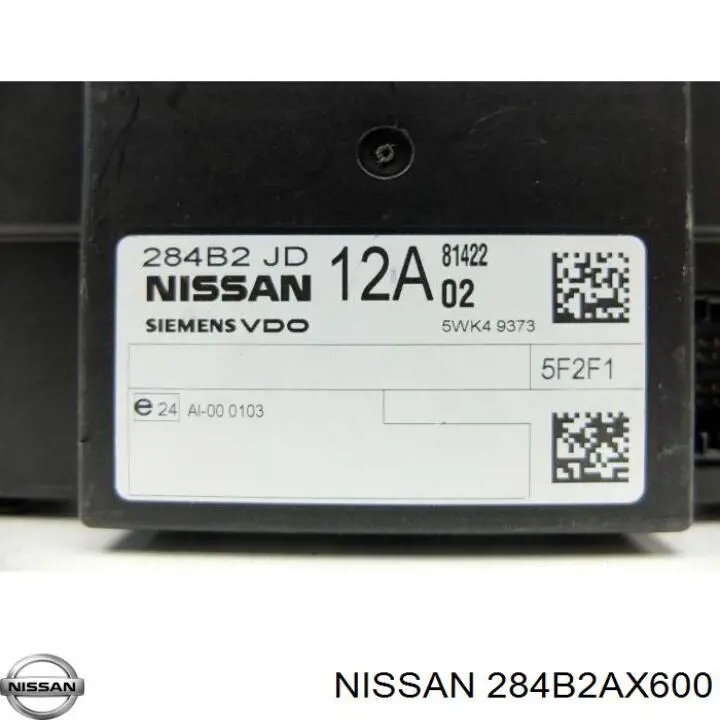 Блок комфорту 284B2AX600 Nissan/Infiniti