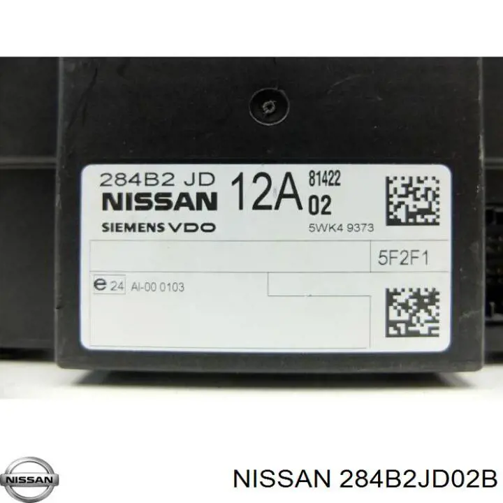284B2JD02B Nissan/Infiniti Блок комфорту