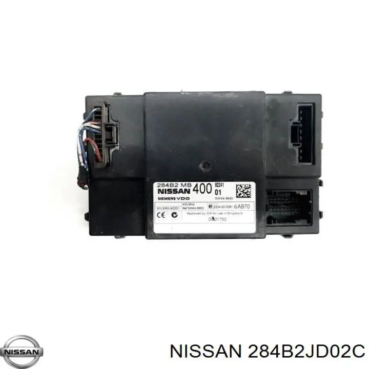 284B2JD02C Nissan/Infiniti Блок комфорту