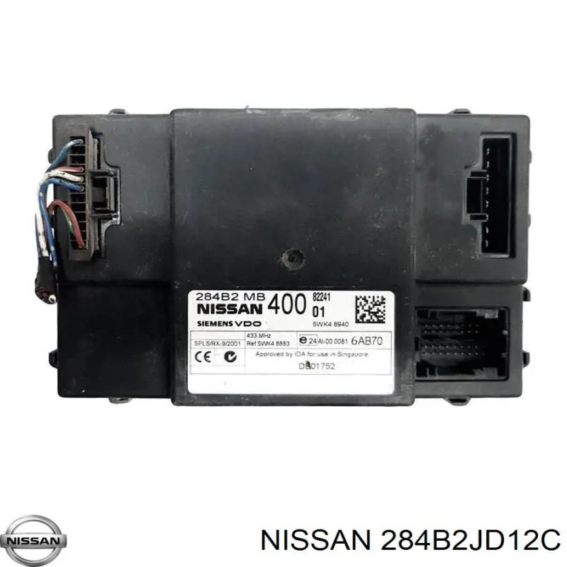 Купити 284B2JD12C Nissan/Infiniti Блок комфорту