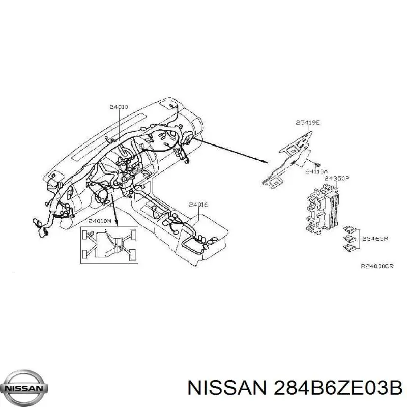  Nissan/Infiniti 284B6ZE03B ціна, від 374.75 USD