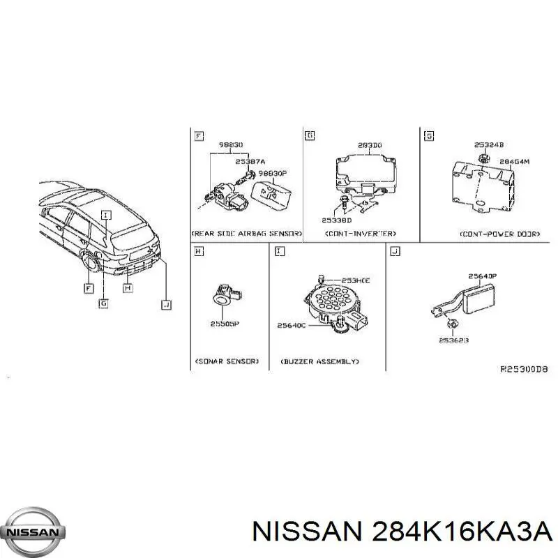 284K16KA3A Nissan/Infiniti 