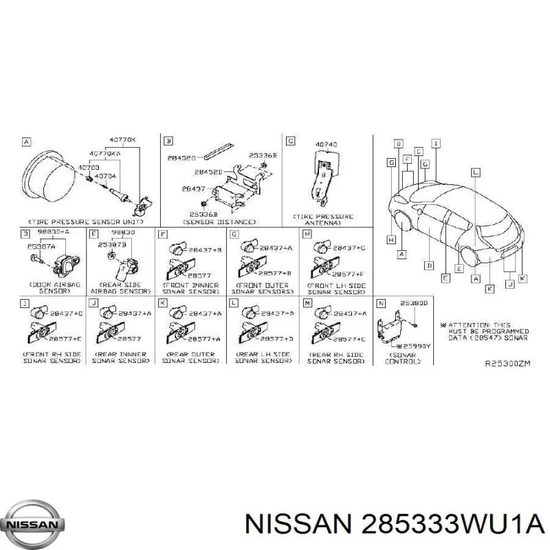 285333WU1A Nissan/Infiniti 