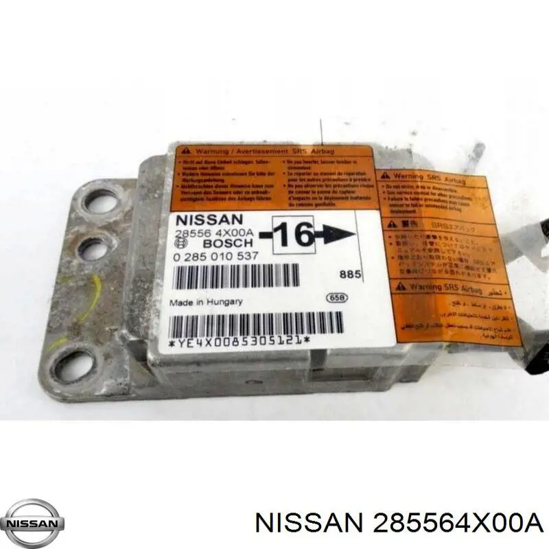 285564X00A Nissan/Infiniti Модуль-процесор управління подушки безпеки