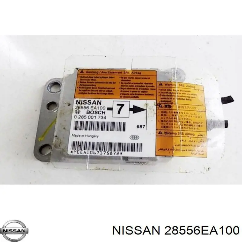 28556EA100 Nissan/Infiniti Блок управління airbag