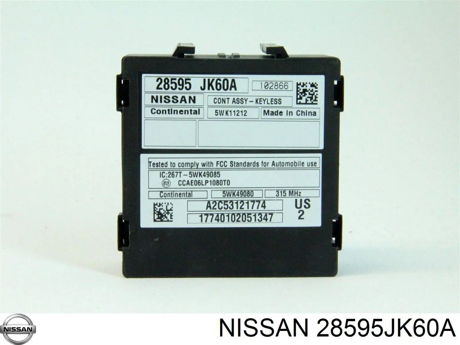  Nissan/Infiniti 28595JK60A ціна, від 50.66 USD