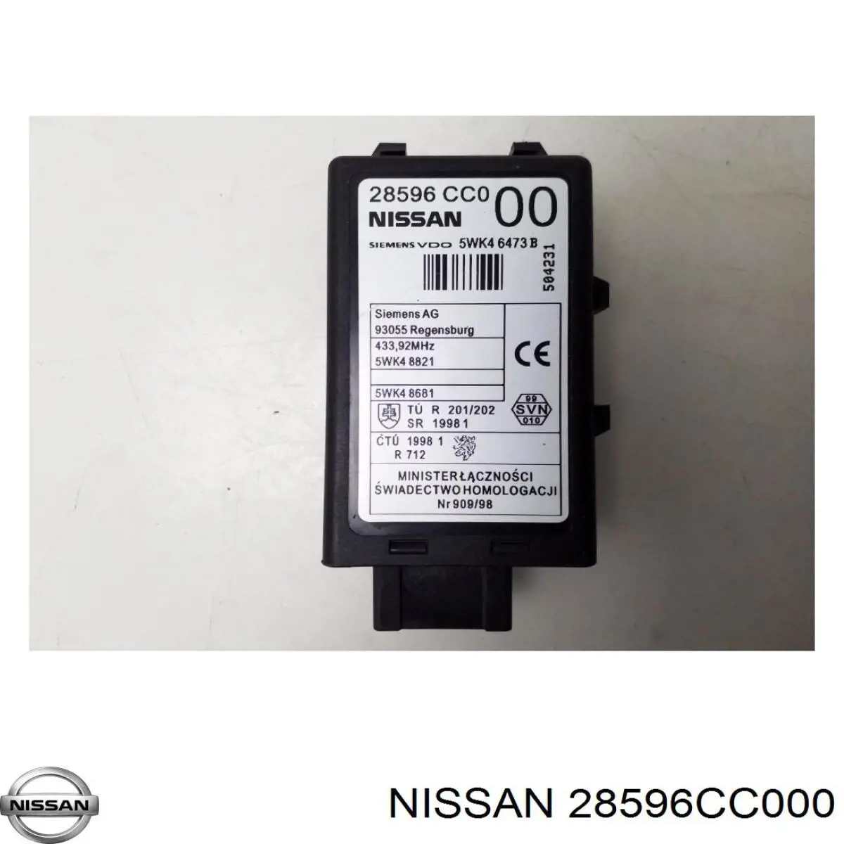  28596CC000 Nissan