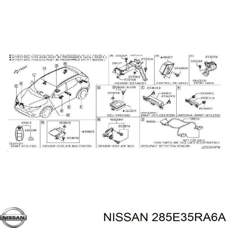  Nissan/Infiniti 285E35RA6A ціна, від 89.73 USD