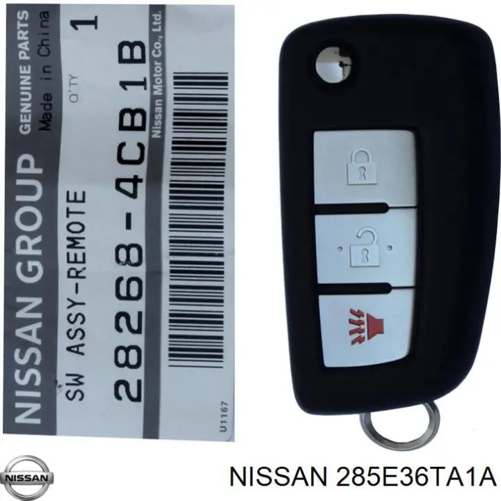 Ключ замка запалювання Nissan/Infiniti 285E36TA1A ціна, від 57.00 USD