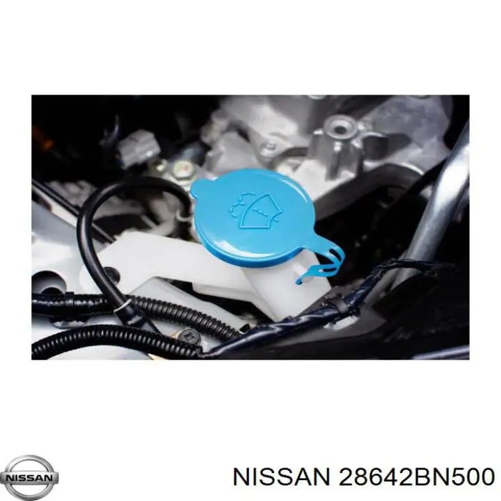 Форсунка омивача фари передньої, лівою Nissan Almera 2 (N16) (Нісан Альмера)